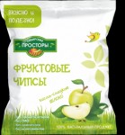 Чипсы фруктовые, Сибирские просторы 30 г кисло-сладкое яблоко пакет