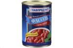 Фасоль, Главпродукт 400 г красная натуральная стерилизованная железная банка