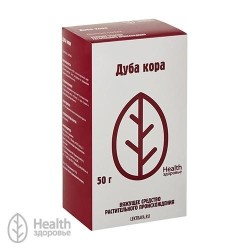 Дуба кора сырье 50 г 1 шт.