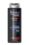 Шампунь для волос, Deonica (Деоника) 380 мл Фо мен Активная защита с черным углем 7 в 1