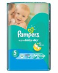 Подгузники, Pampers (Памперс) 11-18 кг р. 5 11 шт актив беби драй джуниор